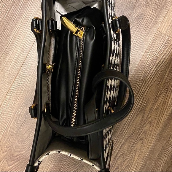 Houndstooth Tote Purse - Picture 2 of 2